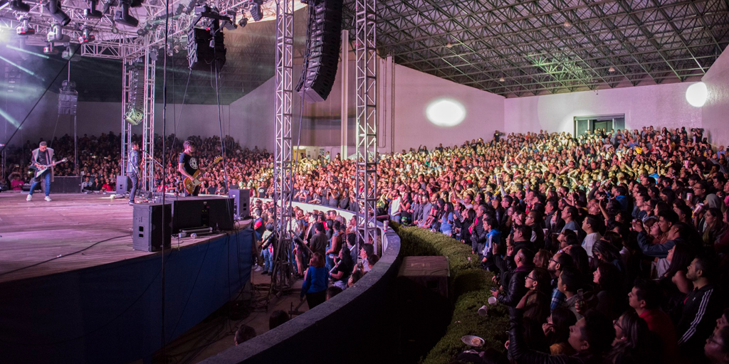 Avión de Papel, Entretenimiento, público, concierto, tributo a Soda Stereo, Parque Naucalli