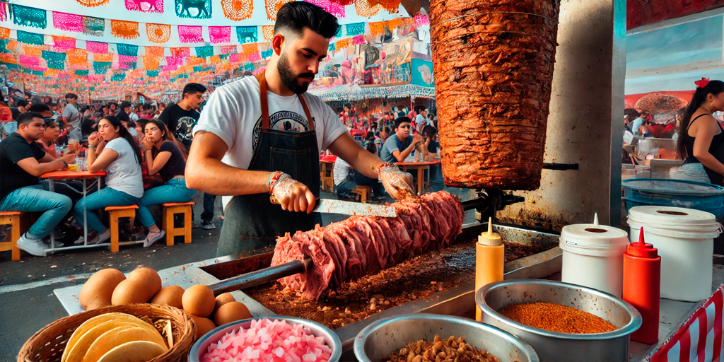 Avión de Papel, Lifestyle, tacos al pastor, taquero, Festival del Taco Chintololo, comida mexicana