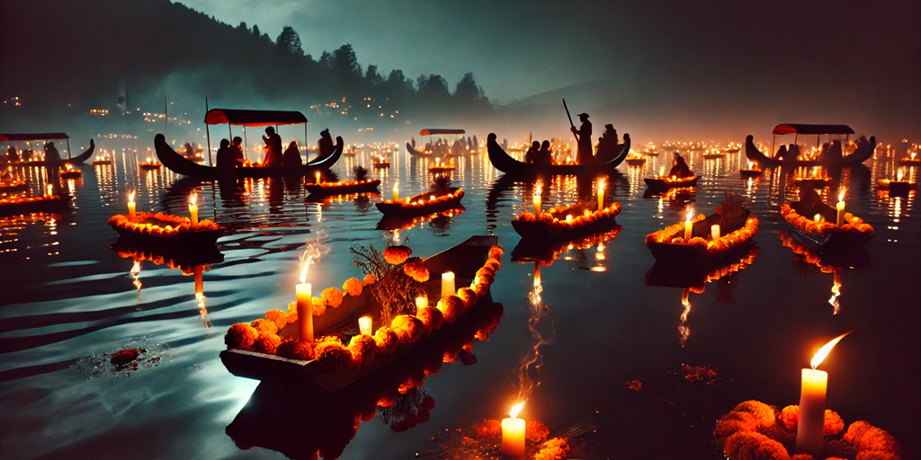 Avíón de Papel, Lifestyle, procesión, barcas, Lago de Pátzcuaro, velas, Día de Muertos