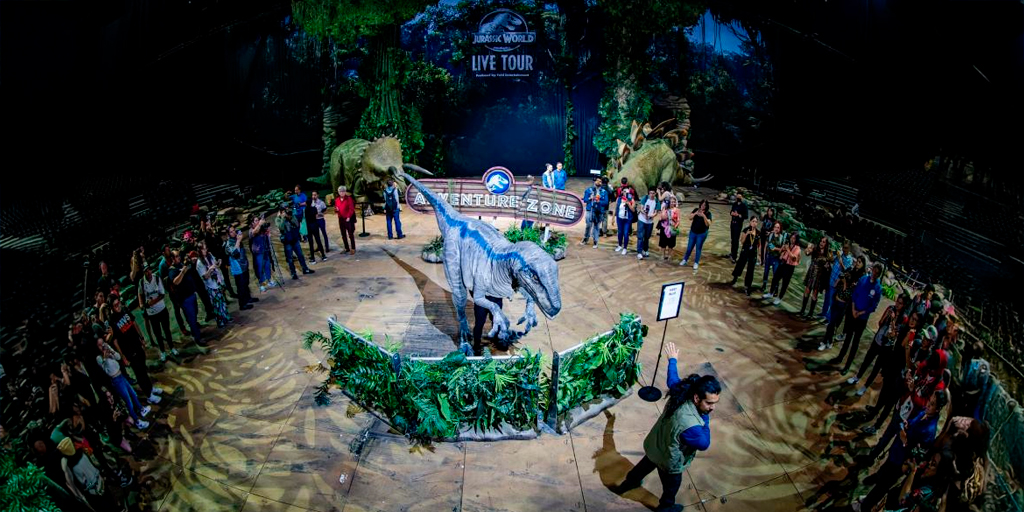 Avión de Papel, Entretenimiento, dinosaurio, exposición interactiva, visitantes, Jurassic World