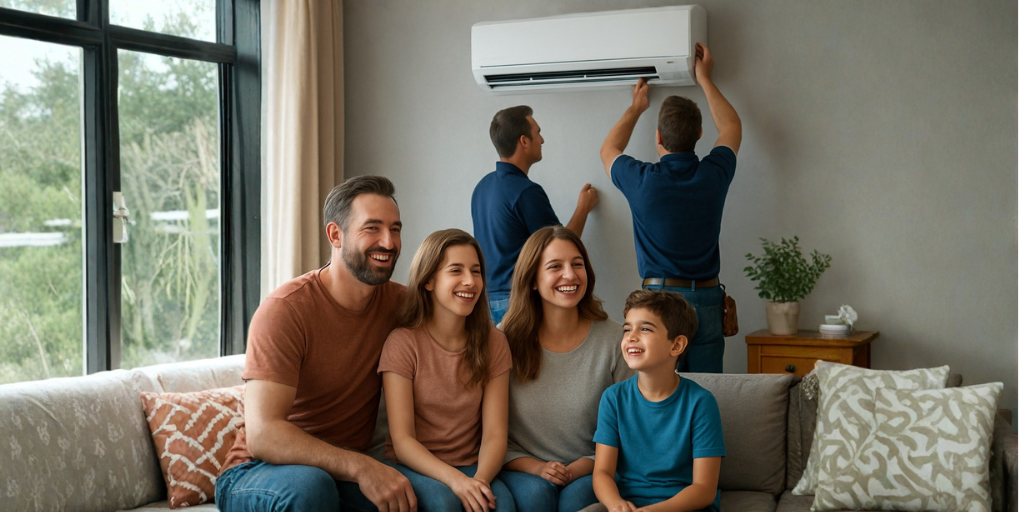 instalación de aire acondicionado
